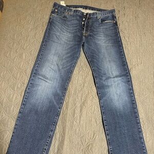 Men’s Levi’s 501 button fly blue jeans 36 X 34